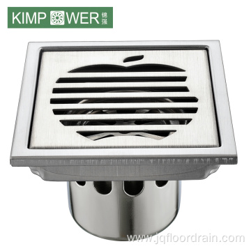 4 inch stainless steel kitchen floor drain